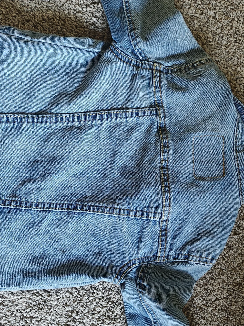 Levi's Light Blue Kids Denim Jacket with High Collar Size 4t